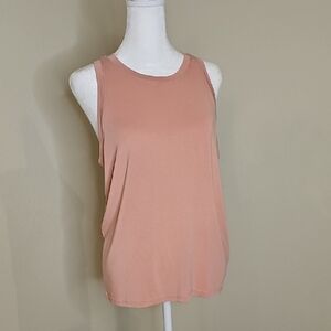 Calia Sleeveless Tank Scoop Neck Pink, Mauve, Dusty Rose